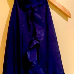 Lavender label Vera Wang long dress in dark blue